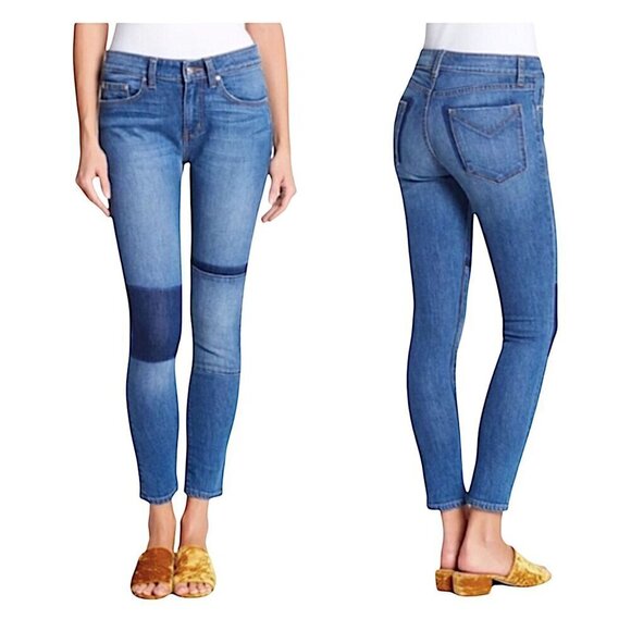 Derek Lam 10 Crosby Mid Rise Authentic Devi Skinny Blue Jeans size 27, NWT - Picture 2 of 15